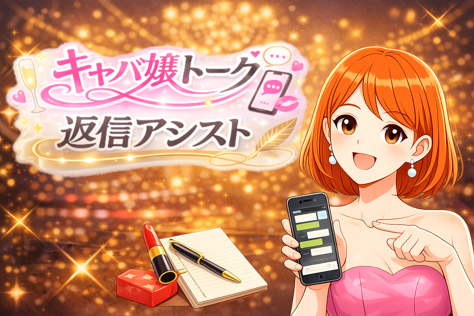 キャバ嬢トーク返信アシスト